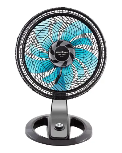 Britânia 2 em 1: ventilador de mesa silencioso com instalação na parede