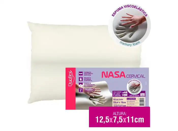 Travesseiro Duoflex Nasa Cervical