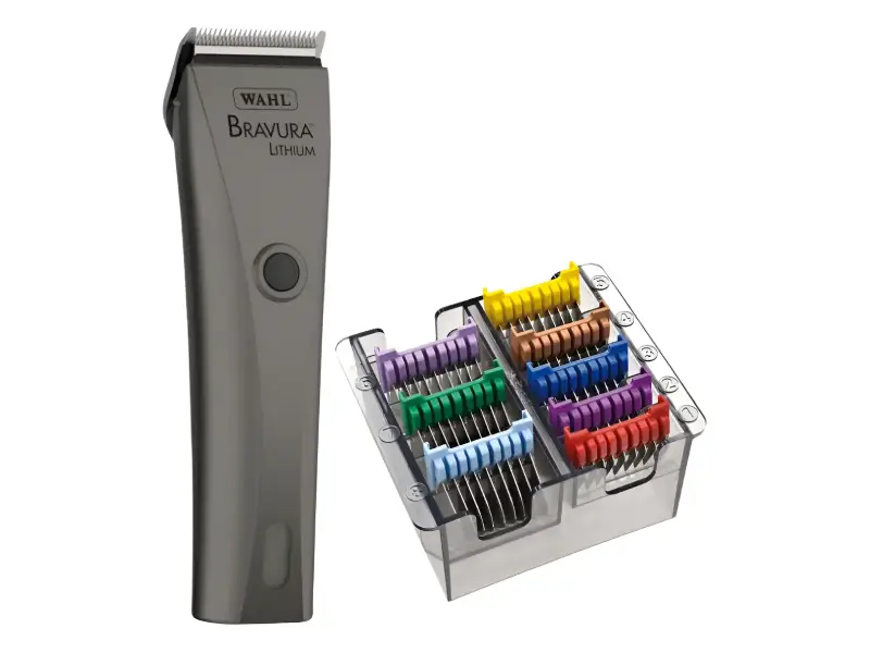 Máquina de tosa Wahl Bravura Lithium para acabamento em cachorro